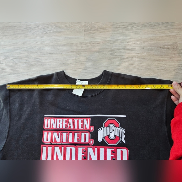 VTG 2002 OSU Ohio State Buckeyes National Champions Adult Large Sweatshirt NWT - Picture 8 of 10